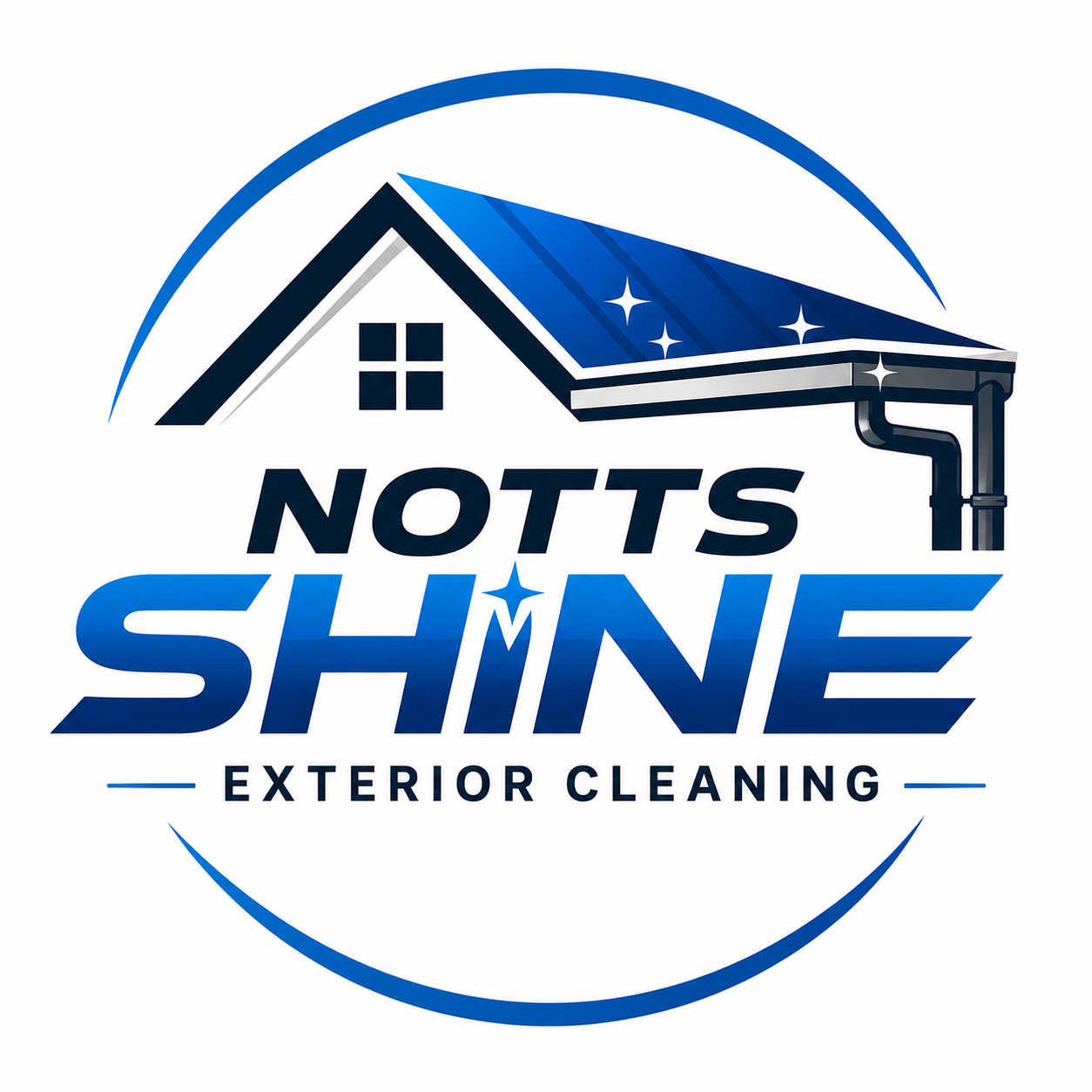 Notts Shine Exterior Cleaning Logo